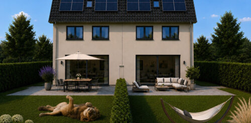 Preis auf Anfrage – exklusives Neubau-Plus-Energiehaus