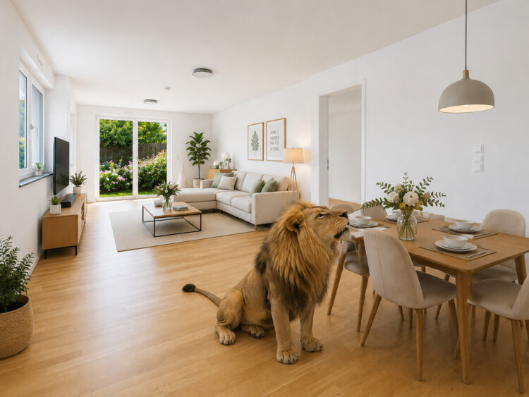 Großzügige 4-Zimmerwohnung mit Terrasse & Garten