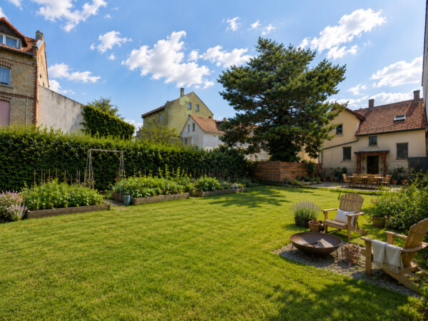 gemütlicher Garten