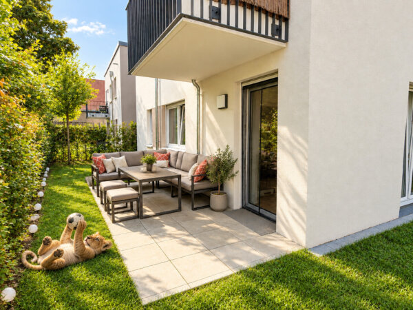 hervorstechende Terrasse