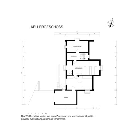 Grundriss 2D KG