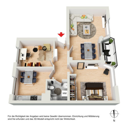 Grundriss 3D