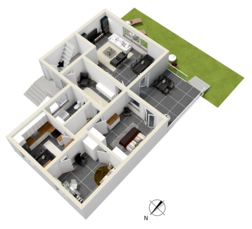 Grundriss 3D